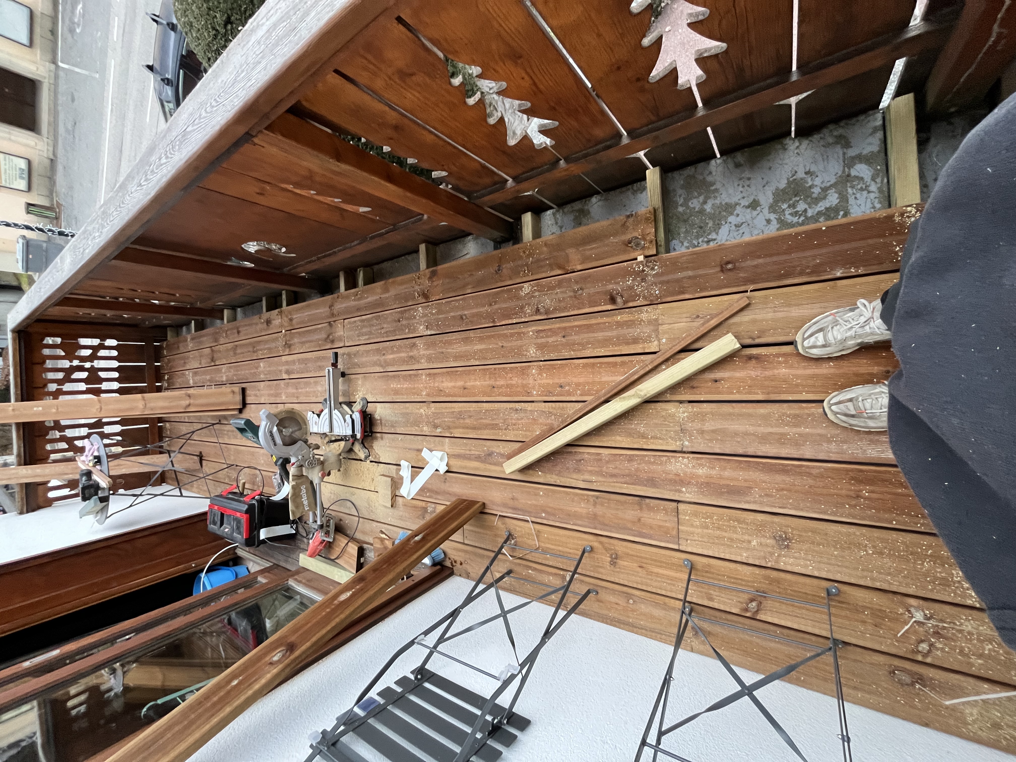 Terrasse remise en état – Alpen Services